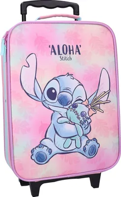 Produktbild von Lilo & Stitch Koffer Trolley Stitch Made To Roll 49 cm