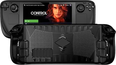 Immagine prodotto di Per la custodia della console di gioco Steam Deck TPU (nero)