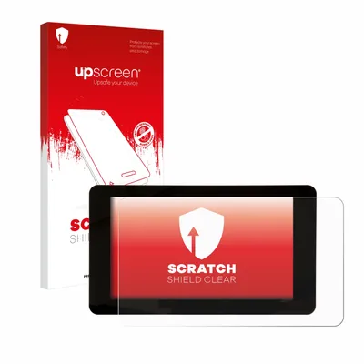 Produktbild von upscreen Schutzfolie für Raspberry Pi Touchscreen 7" Displayschutz Displayschutzfolie Folie Klar Transparent
