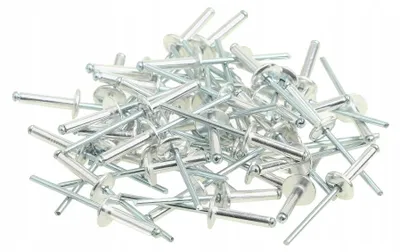 Obrázek produktu pro Marcopol Nýtovací nýty hliník/ocel velká hlava 4.8x16mm 50ks