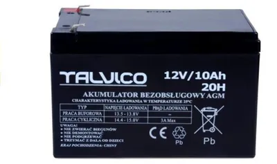 Obrázok produktu pre AGM gélová autobatéria 12V10Ah