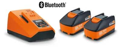 Produktbild von FEIN 92604323010, Batterie- & Ladegerät-Set, Lithium-Ion (Li-Ion), 6 Ah, 18 V, Fein, Schwarz, Orange