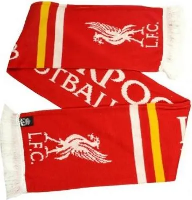 Obrázok produktu pre FC Liverpool - Šál BS3640 (jedna veľkosť) (červená/biela/žltá)