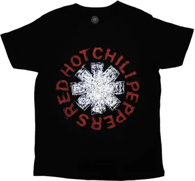 Image de Red Hot Chilli Peppers - T-shirt unie homme/femme RO10598 (S) (Noir)