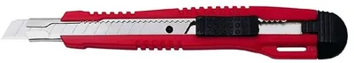 Produktbild von Cuttermesser Profi-Cutter 9mm rot/schwarz Packung mit 12 Stück