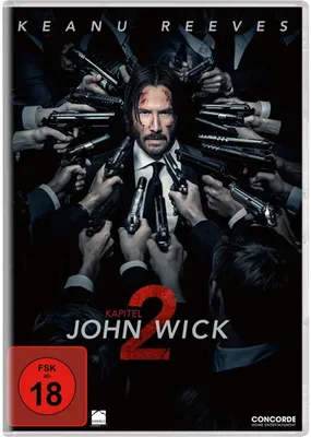 Produktbild von John Wick #2 (DVD) Kapitel 2 Min: 113/DD5.1/WS - Concorde 20267 - (DVD Video / Action)