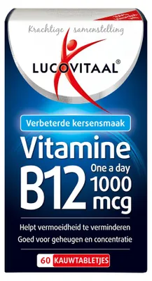 Produktbild von Vitamin B12 1000 mcg 60 Tabletten
