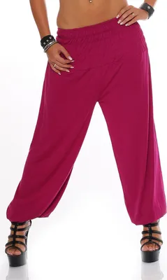 Produktbild von Damen Haremhose Hose Pumphose; Flieder S/M/L 36/38/40