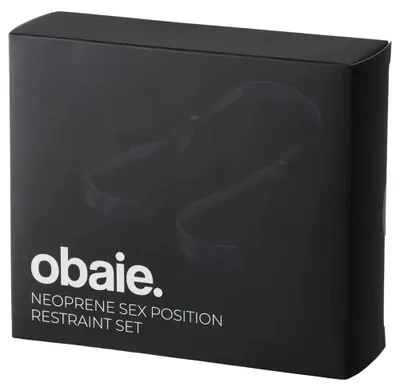 Obrázek produktu pro Obaie – neoprenový polohovací popruh (černý)