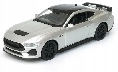 Produktbild von Welly Ford Mustang GT 2024 Metallmodellauto 1:34 Silber