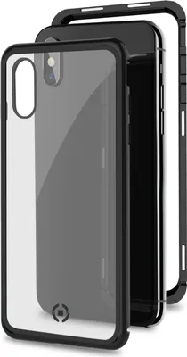 Produktbild von Celly Attraction, Cover, Apple, iPhone X, iPhone Xs, 14,7 cm (5.8"), Schwarz
