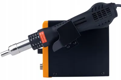 Immagine prodotto di Rosfix 858D Stazione saldante ad aria calda + Mini torcia ad aria calda 300W + Set 850 tubi termorestringenti | Kit completo per riparazioni