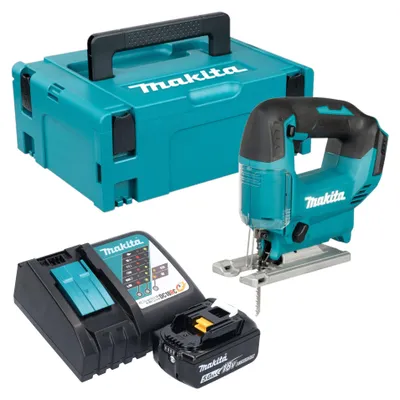 Immagine prodotto di Seghetto alternativo a batteria Makita DJV 186 RT1J 18 V + 1x batteria 5,0 Ah + caricabatterie + Makpac