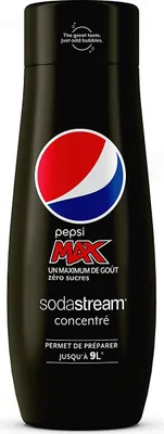 Produktbild von Sodastream Pepsi MAX Sirup 440 ml