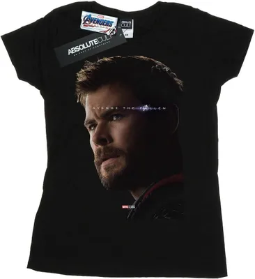 Produktbild von Marvel - "Avengers Endgame Avenge The Fallen" T-Shirt für Damen BI5358 (M) (Schwarz)