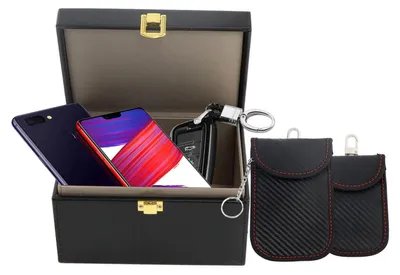 Faraday-Box für Autoschlüssel, 2 Stück, RFID-Schutz