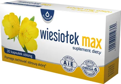 Produktbild von Nachtkerzenöl MAX (VITAMIN AE, OMEGA-SÄUREN) Oleofarm 30k
