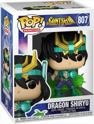 Produktbild von Saint Seiya - Dragon Shiryu 807 - Funko Pop! - Vinyl Figur