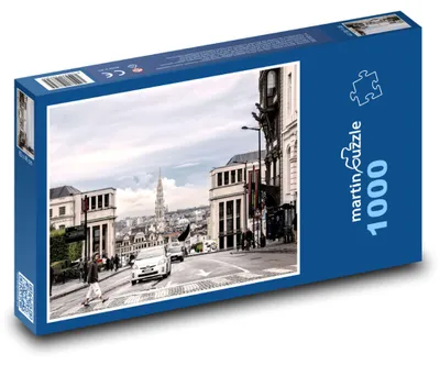 Produktbild von Puzzle 1000 Brüssel - Historisches Zentrum - martinpuzzle