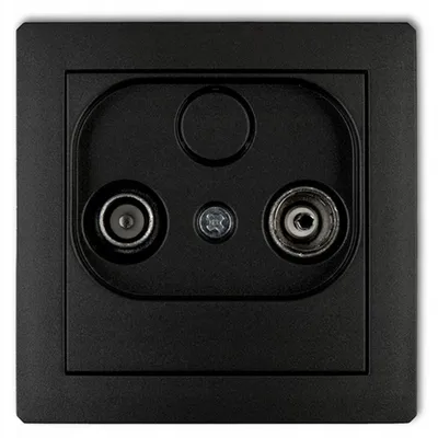 Immagine prodotto di Karlik DECO, presa modulare per antenna, terminale, colore nero