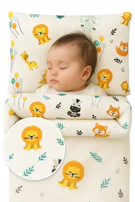 Produktbild von Strefa Spania Bettwäsche-Set Kinder Baby Baumwolle 100x135