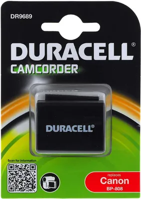 Produktbild von Duracell Akku für Canon Typ BP-808