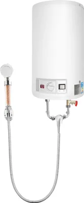 Produktbild von Elektrischer Wassererhitzer, 50L Kapazität, IPX4 Sicherheitsbewertung, WEISS