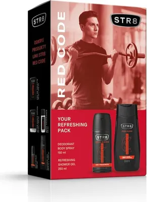 Immagine prodotto di Str8 Red Code Set regalo Eau de Toilette e Gel doccia