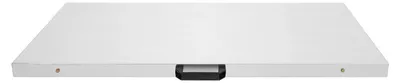 Image de Balance pour animaux LCD à usage vétérinaire - Balance à plate-forme - Numérique jusqu'à 200 kg - 103,5 x 53 cm - Acier inoxydable - Argent