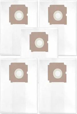 Produktbild von 5x Staubsaugerbeutel Filtersack Staubklasse M passend für FESTOOL SC FIS CT SYS/5, 500438