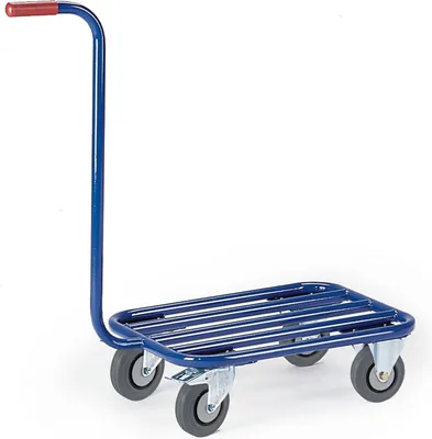 Produktbild von Rollcart Griffroller Ladefläche 600x500mm mit Stahlrohrboden