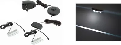 Produktbild von Furniture24 SOHO LED-Beleuchtung, 2er Set, kaltweiß, für Wohnzimmer
