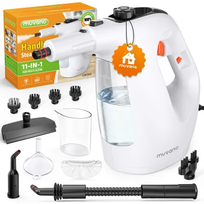 Dampfreiniger, 1500 W, 450 ml Tank, 11 Zubehörteile, tragbar