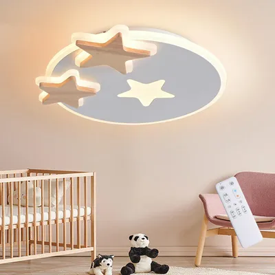 Zdjęcie produktu dla LED lampa sufitowa z funkcją ściemniania i pilotem
