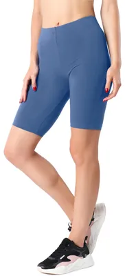 Produktbild von Merry Style Damen Kurze Leggings aus Viskose MS10-414 (Jeans, S)