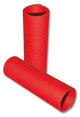 Produktbild von 1 Rolle Papier Luftschlangen rot