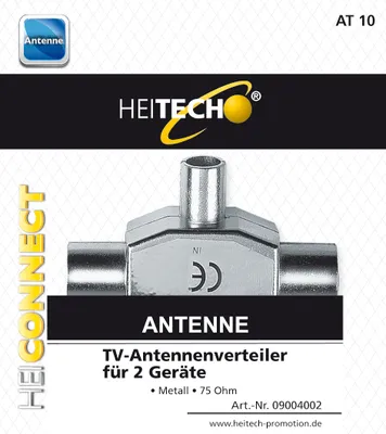 Produktbild von Heitech TV-ANTENNENVERTEILER FÜR 2 GERÄTE