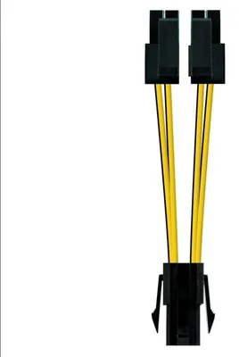 Imagen del producto de Nanocable Cable Alimentación 4PIN/H-4+4PIN/M, 15 c