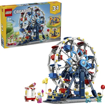 Obrázok produktu pre LEGO Creator Ikonické ruské koleso, Stavebnica, 8 rok / roky, Plast, 916 kusov, 1,32 kg