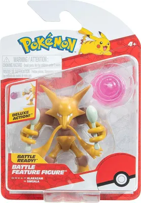 Zdjęcie produktu dla Jazwares Pokémon Battle Action Alakazam