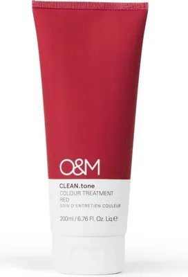 Zdjęcie produktu dla O&M Clean Tone Color Mask Red 200ml