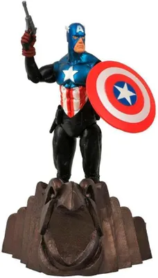 Imagen del producto de Figura de acción Marvel Select Capitán América
