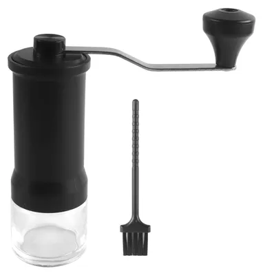 Handmühle, 40 Mahlgrade, 30 g, konisch, ergonomisch, für Espresso & Filterkaffee