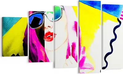 Produktbild von Bild auf Leinwand - Leinwandbild - Frau Modell - 100x60cm - Wand Bild - Wanddeko - Wandbilder - Leinwanddruck - Bilder - Kunstdruck - Wanddekoration - Leinwand bilder - Wandkunst - EG100x60-3958