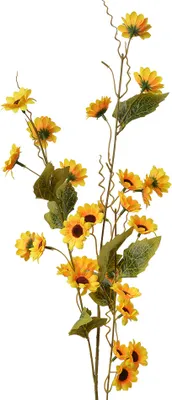 Produktbild von Clayre & Eef Kunstblume 107 cm Gelb Kunststoff