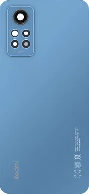 Produktbild von Xiaomi, Akkuabdeckung für Xiaomi Redmi Note 12 Pro 4G Original Service Pack, Hellblau