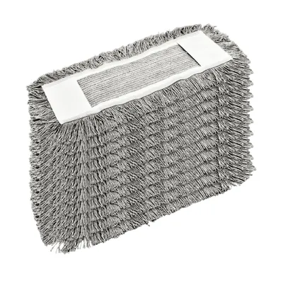 Produktbild von Premium Baumwoll-Mopp, Wischmopp Ersatzbezug, Grau, 40cm, 10er