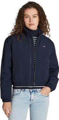 Produktbild von Tommy Jeans Damen Jacke Essential Padded Jacket Übergangsjacke, Blau (Dark Night