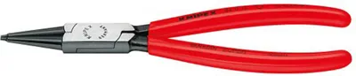 Produktbild von Knipex 44 11 J2, Sicherungsringzange, Chrom-Vanadium-Stahl, Kunststoff, Rot, 180 mm, 135 g