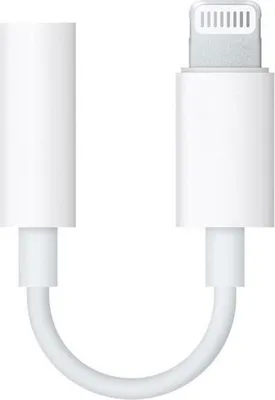 Zdjęcie produktu dla Ascendeo MWADP0001, 0,11 m, Lightning, 3.5mm, Męska, Żeńska, Biały